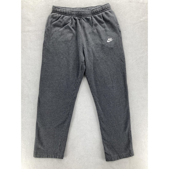 Nike Sportswear Club Fleece Pants Mens XL Tall Dark Gray Sweatpants Gym Warmup - Picture 1 of 15